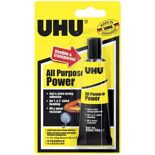 [37655] Colle UHU All Purpose Power HHR 33ml sous Blister