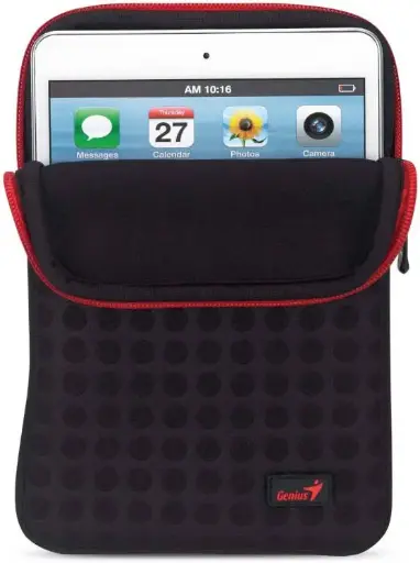 [39700007102] Sacoche GENIUS GS-721 Sleeve pour Tablettes 7.9" Noir