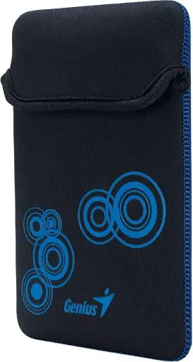 [39700017102] Sacoche GENIUS GS-801 Waterproof pour Tablettes 8" Noir/Bleu