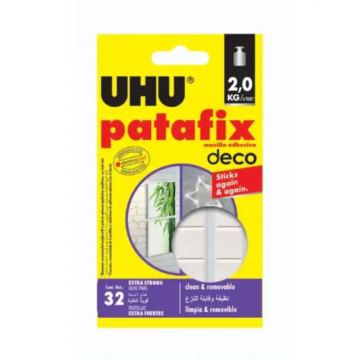 [40660] Colle UHU Patafix Home Deco 32 Pastilles