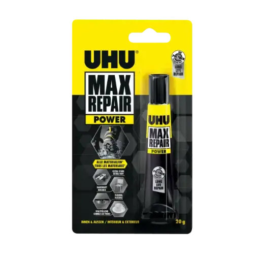 [45820] Colle Tube UHU Max Repair Extrême Adhésive 20g