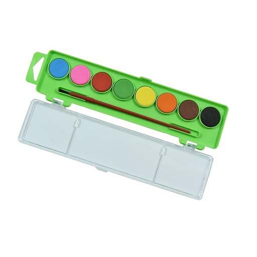 [46013] Aquarelle De 8 Couleurs GOLDEN 46013 (2308) Avec Pinceau