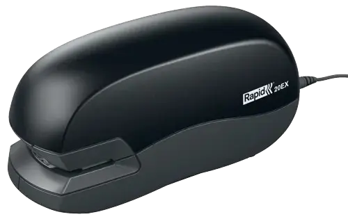 [5000297] Agrafeuse electrique repid fixativ 20EX 20 feuilles noir