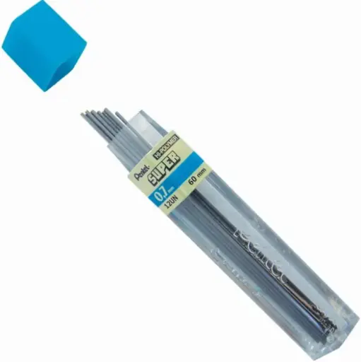 [50E-HB] Mine PENTEL HB 0.7mm Boite de 12 Pièces 