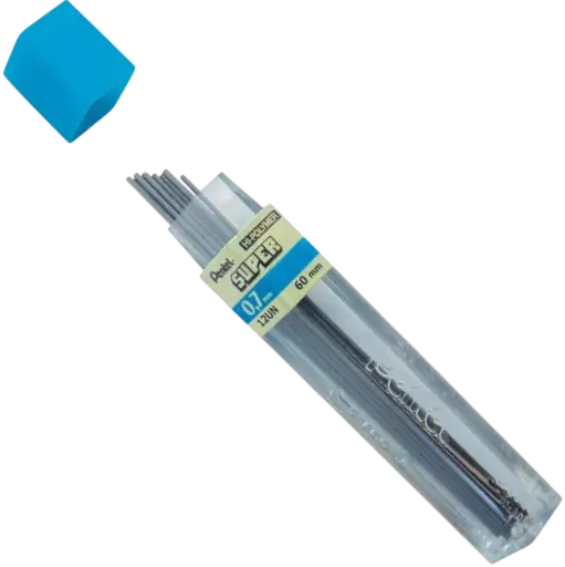[50E-HB] Mine PENTEL HB 0.7mm Boite de 12 Pièces 