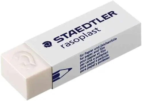 [526L40] Gomme Blanche STAEDTLER Luna Rasoplast