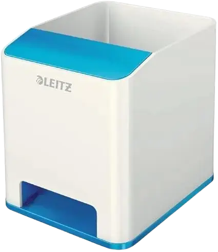 [53631036] Porte Stylo LEITZ Dual Wow en Polystyrène Bleu