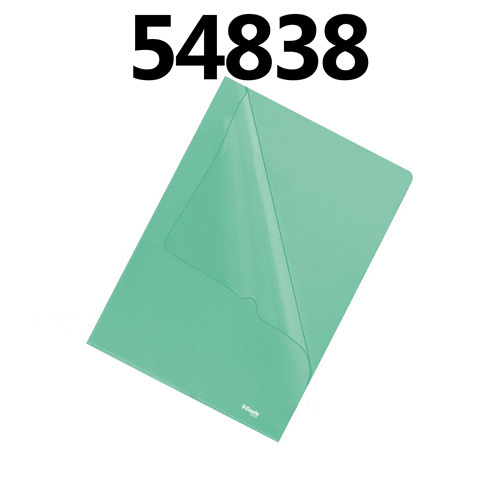 [54838] Pochette à Coin ESSELTE A4 en PP Vert