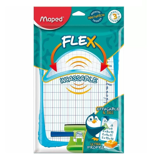 [583510] Ardoise MAPED Flex Double Face Multi-Couleurs