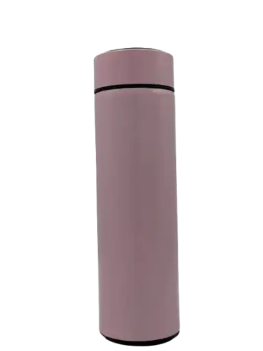 [GD-6-RS] GOURDE ISOTHERME DIGITAL 500 ML Rose