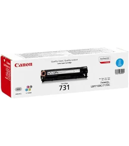 [6272B002AA] Toner CANON 731 Noir Pour Imprimantes LBP7100 7110 MF8230 8280 