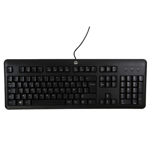 [672647-DE3] Clavier Filaire HP KU-1156 Azerty USB Mécanique  Français Arabe
