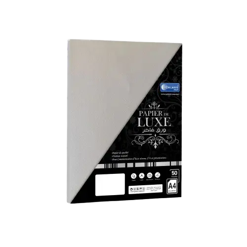 [6889] Rame 50F papier Manager toilé ivoire GALAXIE A4 100g