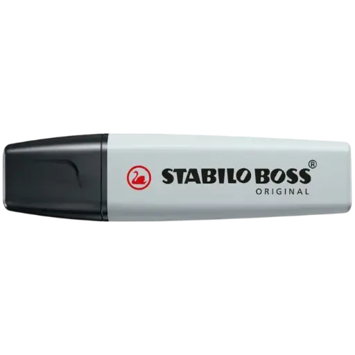 [70/194] Marqueur Fluorescent STABILO Boss Original en Biseau Poudre de Gris