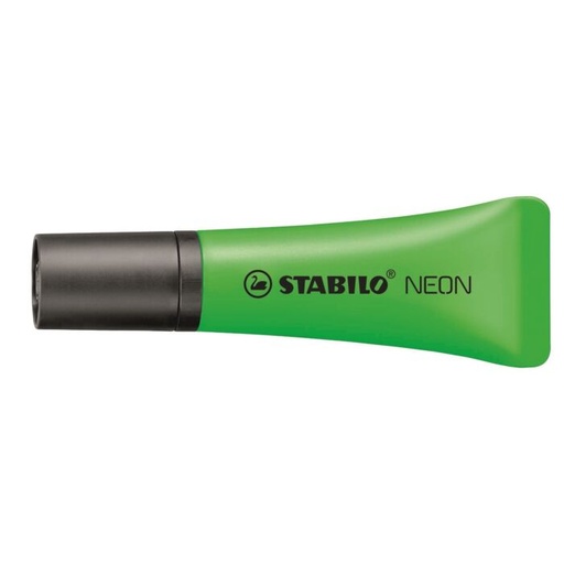 [72/33] Marqueur Fluorescent STABILO Néon en Biseau Vert