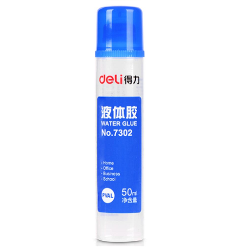 [7302S] Colle Liquide DELI Water Glue PVAL 50ml