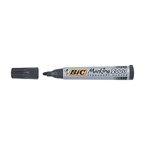 [8209153] Marqueur Permanent BIC Marking 2000 Ronde Noir