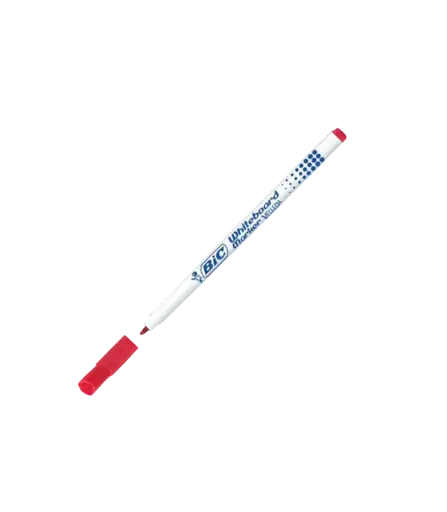 [841840] Marqueur Feutre BIC Velleda 1721 03 Pointe fine 1.5mm Rouge pour ardoise