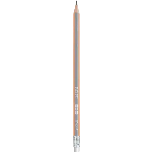 [851725] Crayon MAPED Black Peps Triangulaire H3 Noir Avec Gomme
