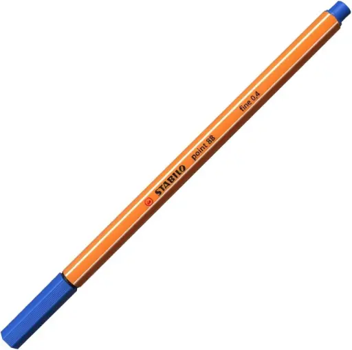 [88/32] Stylo STABILO Point 88 Fine Bleu-Moyen