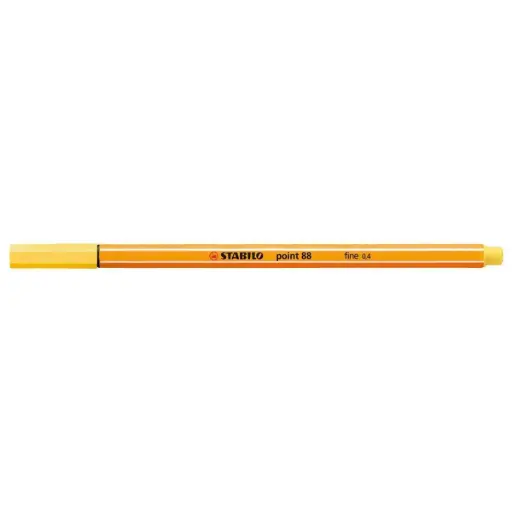 [88/44] Stylo STABILO Point 88 Fine Jaune