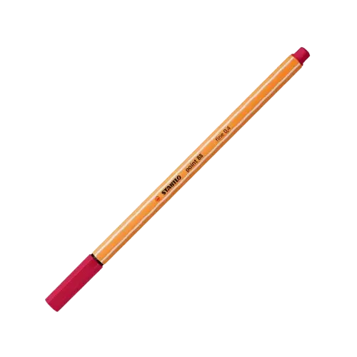[88/50] Stylo STABILO Point 88 Fine Bordeaux