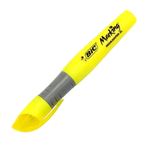 [900471/891396] Marqueur Fluorescent BIC Brite Liner XL en Biseau Jaune