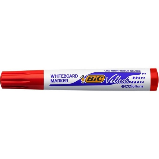 [904939] Marqueur Tableau Blanc BIC Velleda 1701 Rouge