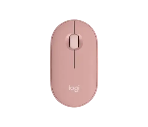 [910-005717] Souris Optique Sans Fil LOGITECH Pebble M350 Bluetooth 1000Dpi Ultra Fine Silencieuse Rose