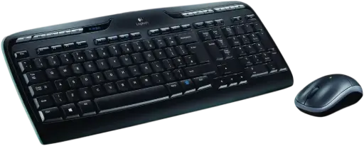 [920-003968] Kit Clavier Souris sans Fil LOGITECH WIRELESS COMBO MK330 Azerty Noir