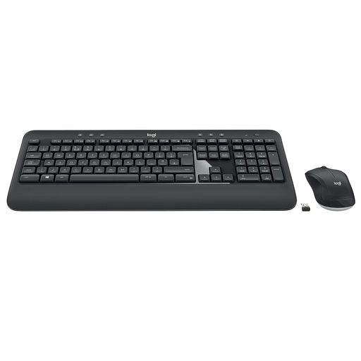 [920-008684] Kit clavier souris sans fil LOGITECH MK540 Advanced, UK Qwerty Noir