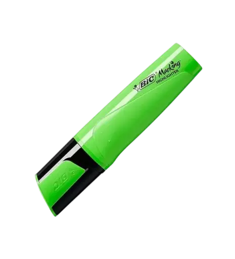 [943648] Marqueur Fluorescent BIC en Biseau Ultra-Fluorescent Vert