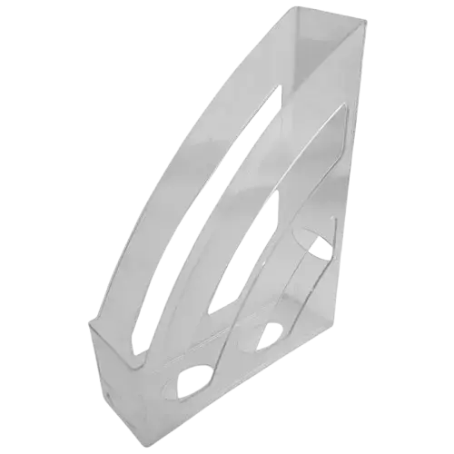 [9694] Porte Revue TECHNO A4 en PS Transparent