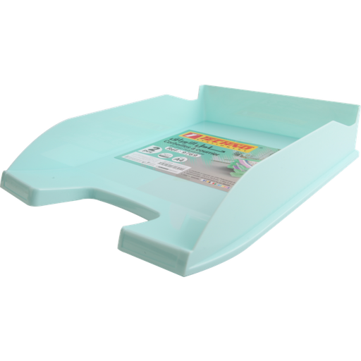 [9769] Bac à Courrier TECHNO en Plastique Opaque Vert Pastel