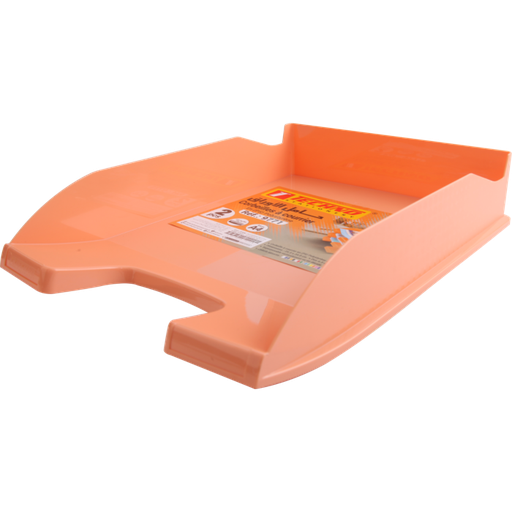 [9771] Bac à Courrier TECHNO en Plastique Opaque Crevette Pastel