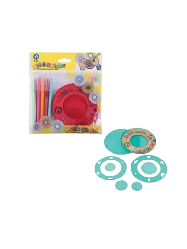 [983] Ensemble de Traçage ARK Magic Circles avec 5 Stylos de Couleurs