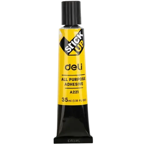 [A22110] Colle DELI Stick Up A221 10 Adhésive Multi-Usage Tube Applicateur en Aluminium de 35ml