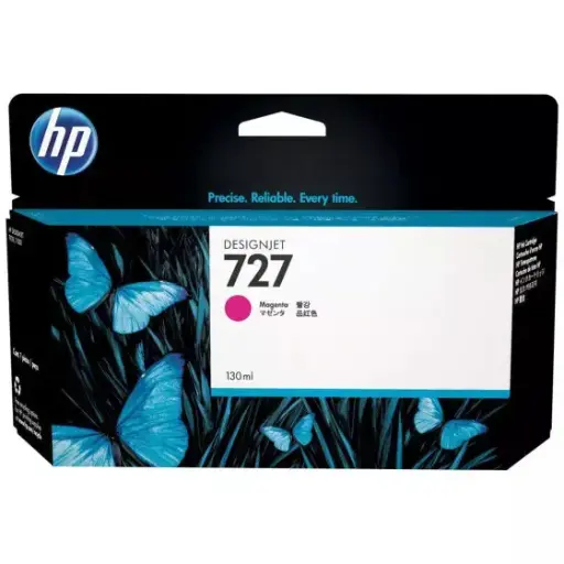 [B3P20A] Cartouche D'encre HP 727 Magenta pour Imprimantes Designjet T920 T1500 T2500
