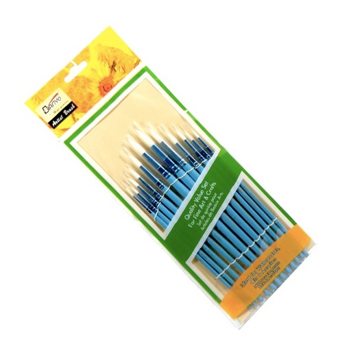 [BN7009] Jeu de 12 pinceaux de Lux