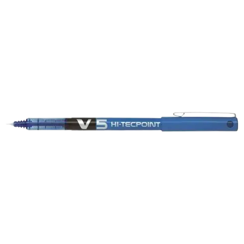 [BX-V5-L-FF/S20/0516514] Stylo PILOT V5 HI-Tec point 0.5 mm Bleu