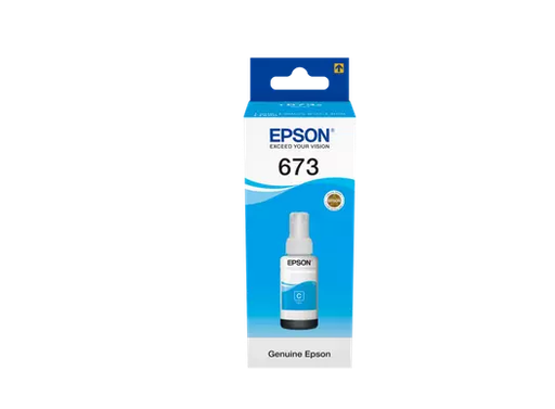 [C13T67324A] Bouteille D'encre EPSON T6732 Cyan Pour ITS L800 L1800 L810 L850