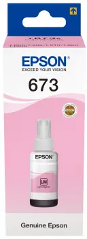 [C13T67364A] Bouteille D'encre EPSON T6736 Light Magenta Pour ITS L800 L1800 L810 L850