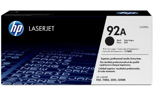 [C4092A] Toner HP 92A pour 1100/3200 2500 Pages