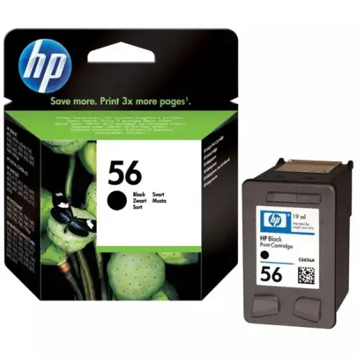 [C6656AE] Cartouche D'encre HP 56 Noir Pour Imprimantes DeskJet 510 540 550 555 660 694c Photosmart 100 215 245 260 350 OfficeJet 510 511 550