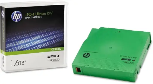 [C7974A] Cassette De Données HP Ultrium LTO4 1.6TB RW