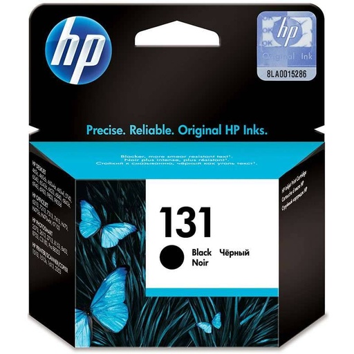 [C8765HE] Cartouche D'encre HP 131 Noir Pour Photosmart B8353 8753 Officejet H470 100 K7103 Deskjet 2543 460