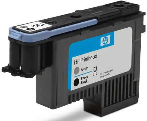 [C9380A] Tête d'impression HP 72 Gris et Noir  pour Plotter DesignJet T610/ T770/ T790/ T795/ T1100/ T1120/ T1200/ T2300