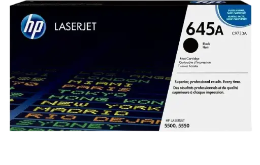 [C9730A] Toner HP 645A Noir Pour Imprimantes Laserjet 5500 5550 
