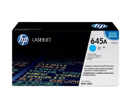 [C9731A] Toner HP 645A Cyan Pour Imprimantes Laserjet 5500 5550 