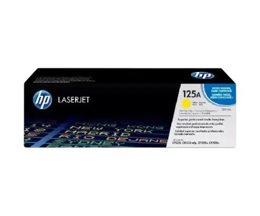 [CB542A] Toner HP 125A Yellow Pour Imprimantes Laserjet CP1215 CP1515  CP1518 CM1312 
